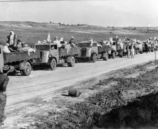 مشاهد من الترانسفير الجماعي الذي نفذته الحركة الصهيونية ضد الفلسطينيين