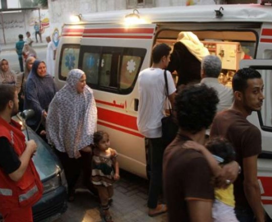 الطواقم الطبية في محافظة خانيونس