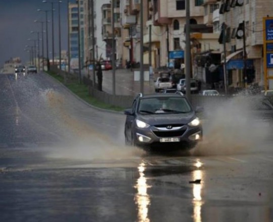 أمطار غزة