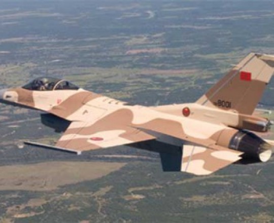 طائرة سلاح الجو المغربي