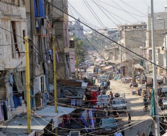 مناطق فلسطينية في لبنان