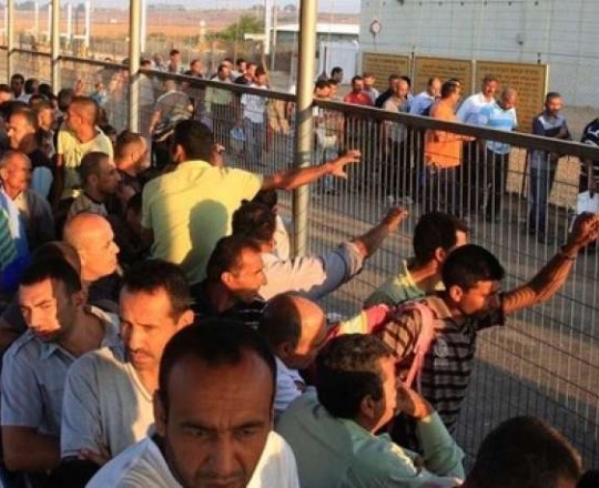 عمال فلسطينيين