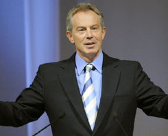 توني بلير ممثل اللجنة الرباعية