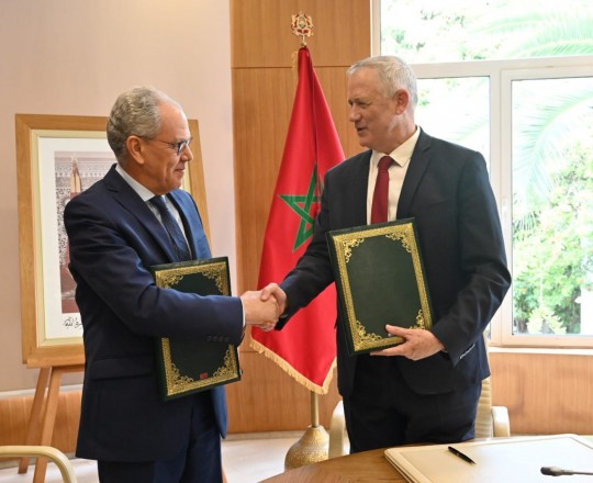 غانتس في المغرب