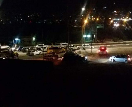 أرشيفية - جيش الاحتلال يغلق حاجز حوارة جنوب نابلس