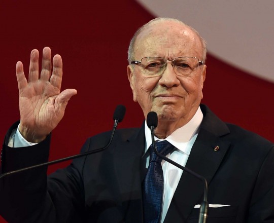 الرئيس التونسي الباجي قايد سبسي