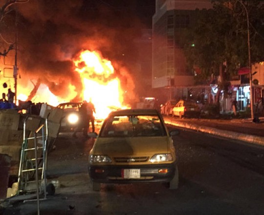 التفجيران وقعا قُرب مجمع التخيل للتسوق