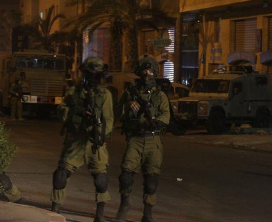 الاقتحامات اليومية خلال الليل لجيش الاحتلال