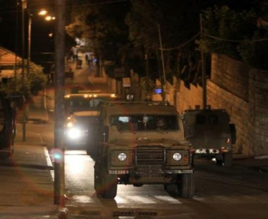 سلطات الاحتلال في مدينة طولكرم