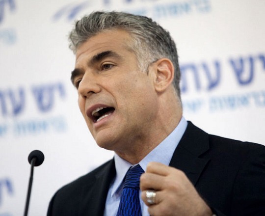 وزير مالية الاحتلال الأسبق لابيد