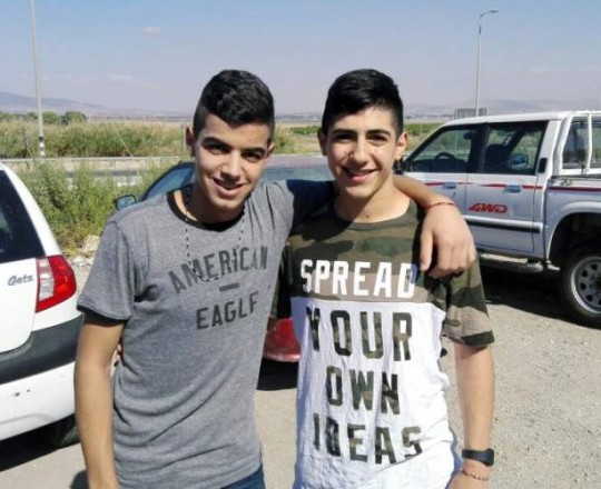  القاصريّن المقدسيين أحمد يوسف علي عبيد (16 عاما)، ومحمد عبد الحافظ حسن عطية (16 عاما)