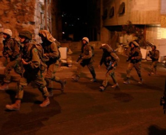 قوات الاحتلال في مدينة بيت لحم
