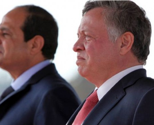 السيسي وعبد الله الثاني