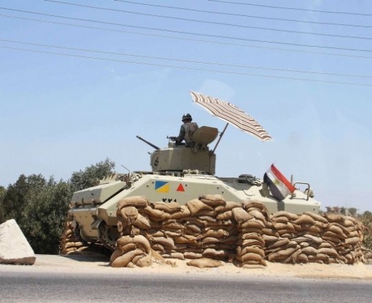 كمين للجيش المصري