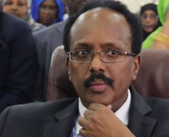 الرئيس الصومالي محمد عبد الله