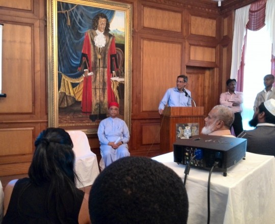 دعا نائب رئيس وزراء جمهورية  موريشيوس (4)