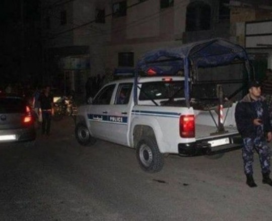 عناصر من الشرطة الفلسطينية