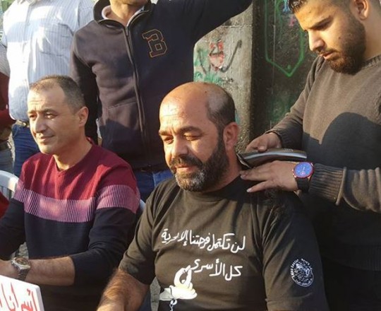 من الفعاليات المساندة للأسرى في بيت لحم