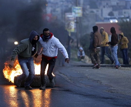 ارشيفية - من مواجهات انتفاضة القدس