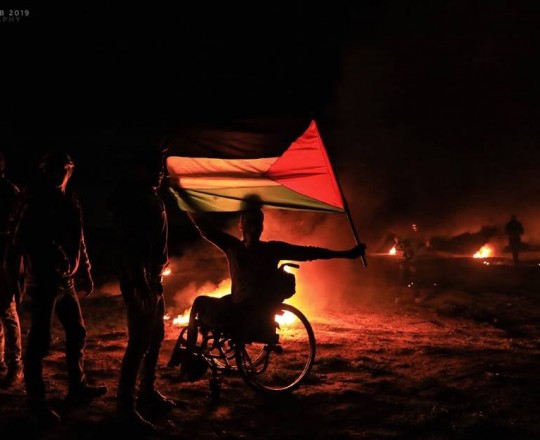 من فعاليات الارباك الليلي - تصوير: لؤي أيوب