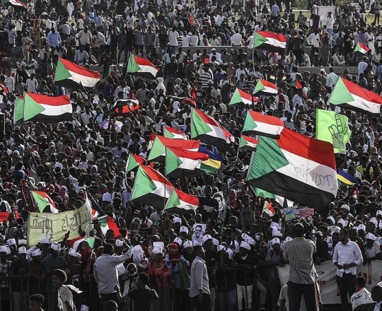 تظاهرات في السودان 