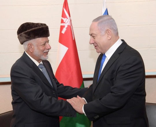 نتنياهو وبن علوي 