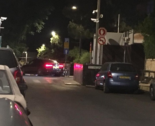 نتنياهو يغادر منزل رئاسة  الوزراء في القدس