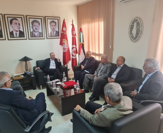 صورة من الزيارة 