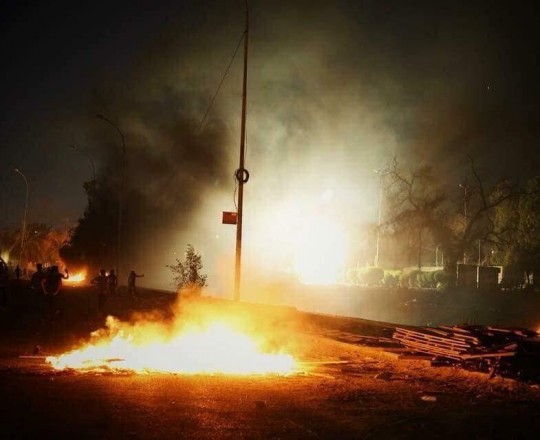 الاحتجاجات في البصرة 