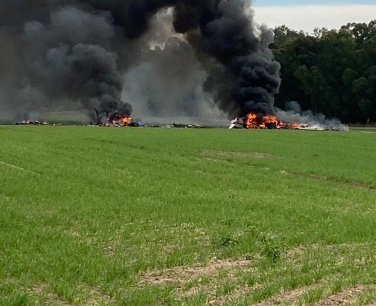 صورة من موقع الحادثة