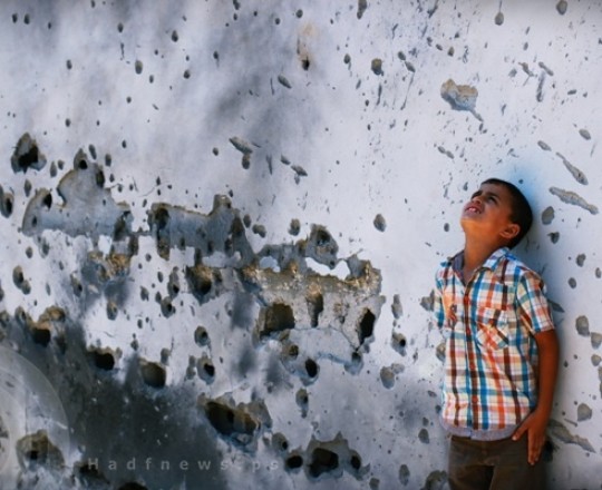 مشهد ما بعد عدوان 2014 الصهيوني على غزة