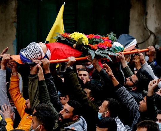 تشييع الطفل علي أبو عليا 