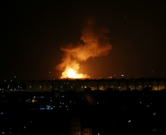 قصف صهيوني- ارشيف