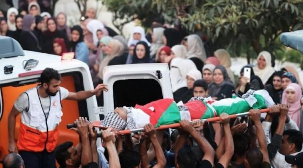 تشييع جثمان الشهيد يوسف محارب