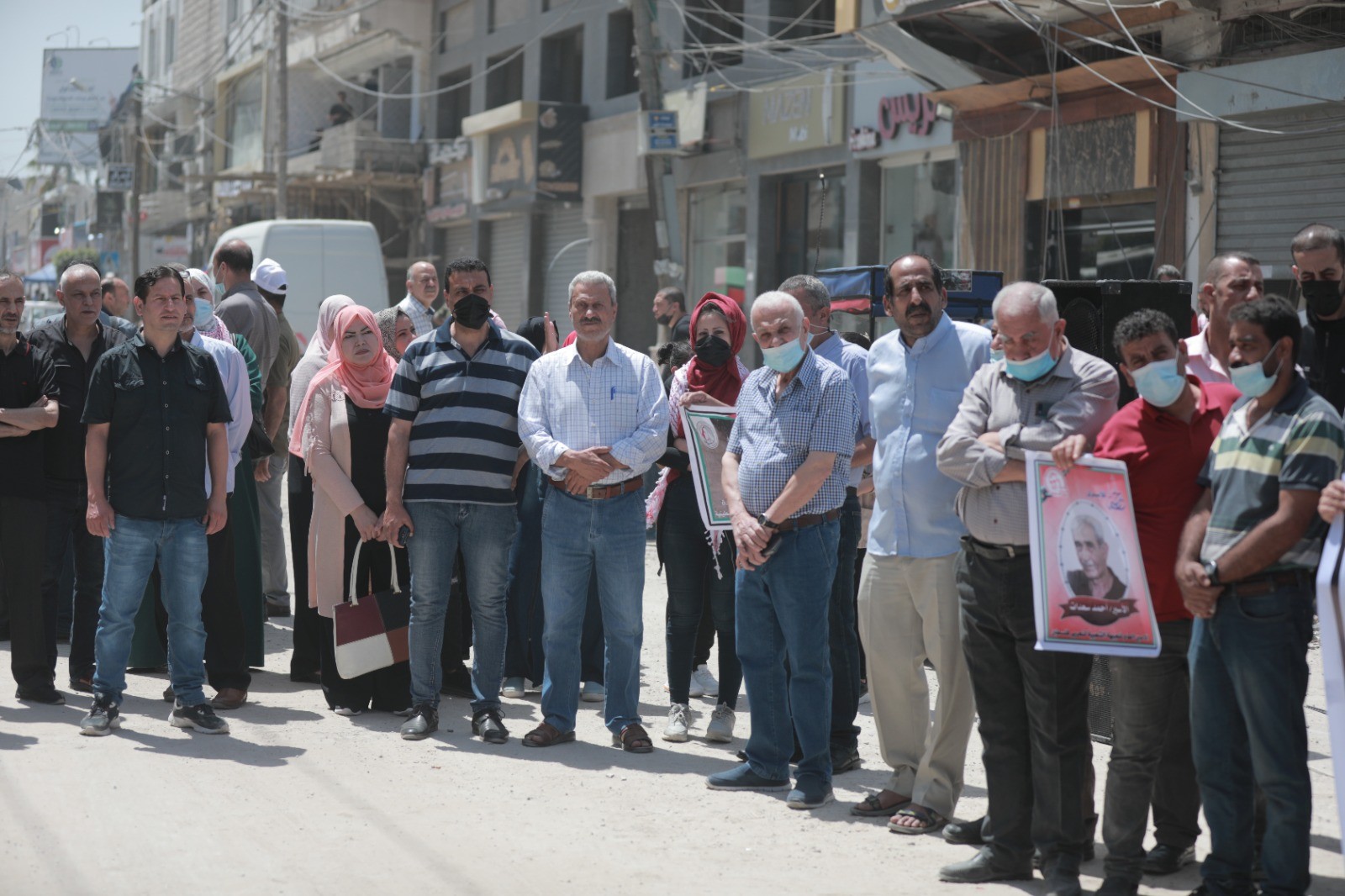 غزة.. لجنة أسرى الشعبيّة تنظم وقفة رافضة لحملات الاعتقال بحق أبناء شعبنا (10).jpg