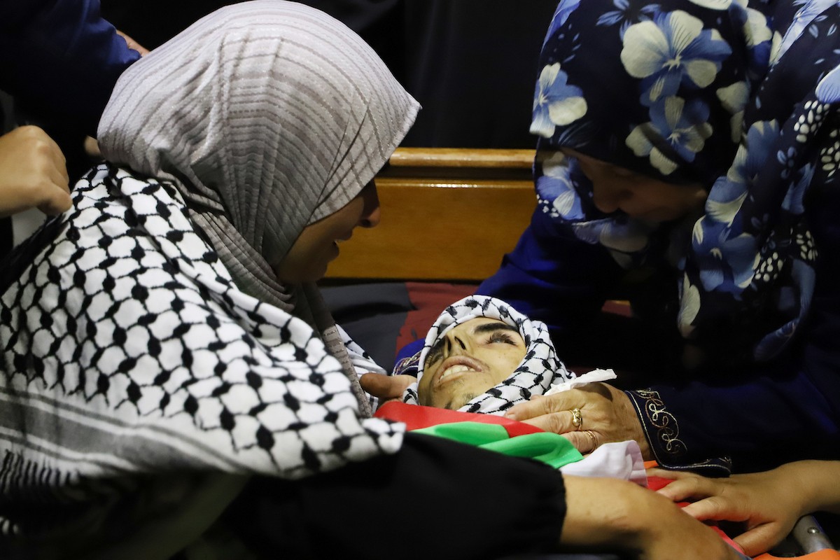 تشييع جثمان الشهيد يوسف محارب