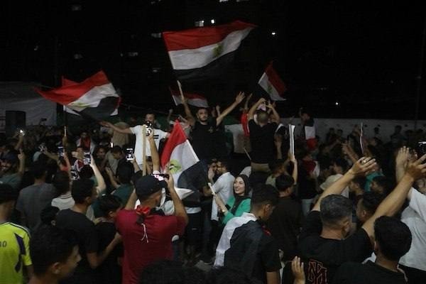 جانب من احتفالات أهالي غزة بتأهل المنتخب المصري  (1).jpg